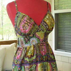 She's Cool paisley print maxi dress